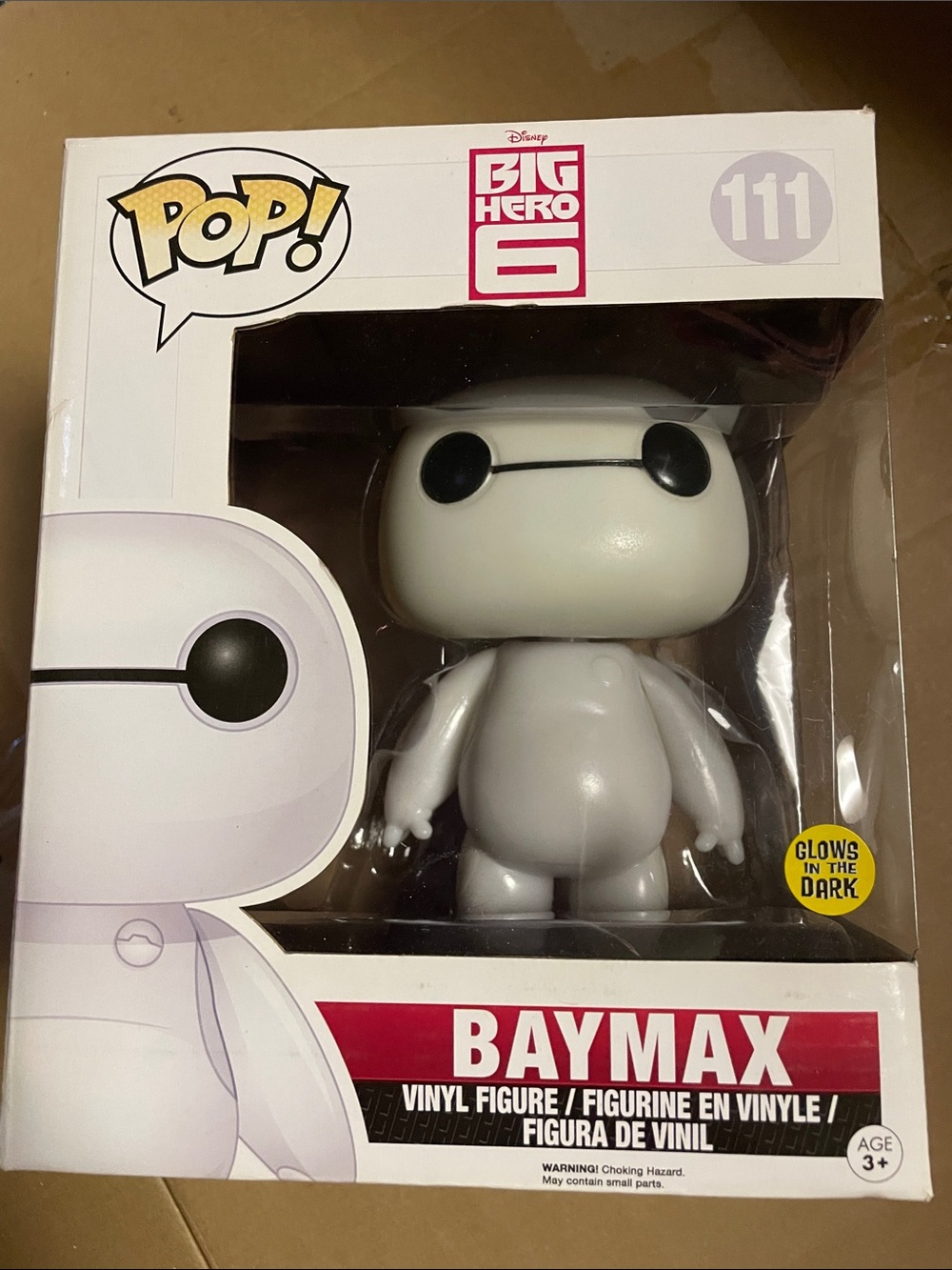 Funko Baymax Vinyl Figure - White Glow
